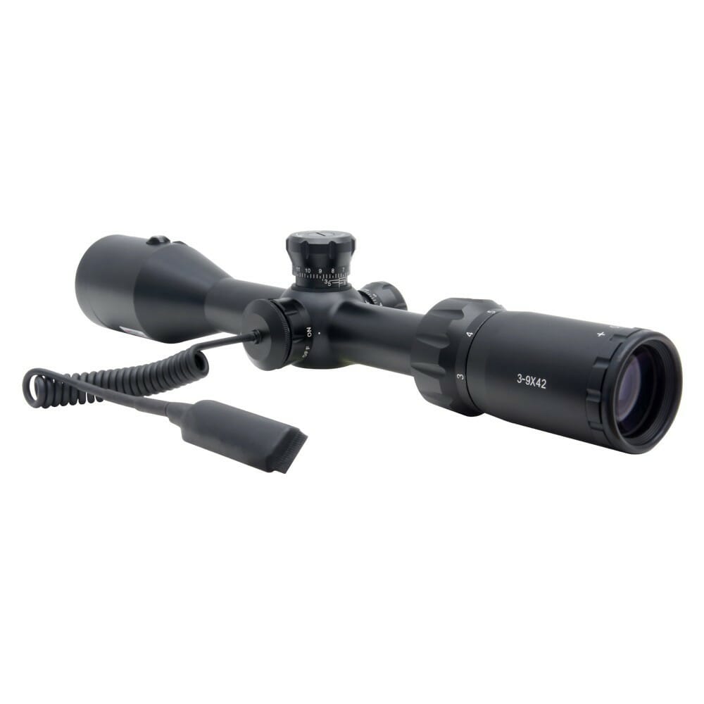 Arte Genal - Visor Arcea 3-9x42 - 25, 4 - Laser Integrado - visor 3 9x42 laser integrado 4 4 Visor 3-9X42 LÁSER INTEGRADO.